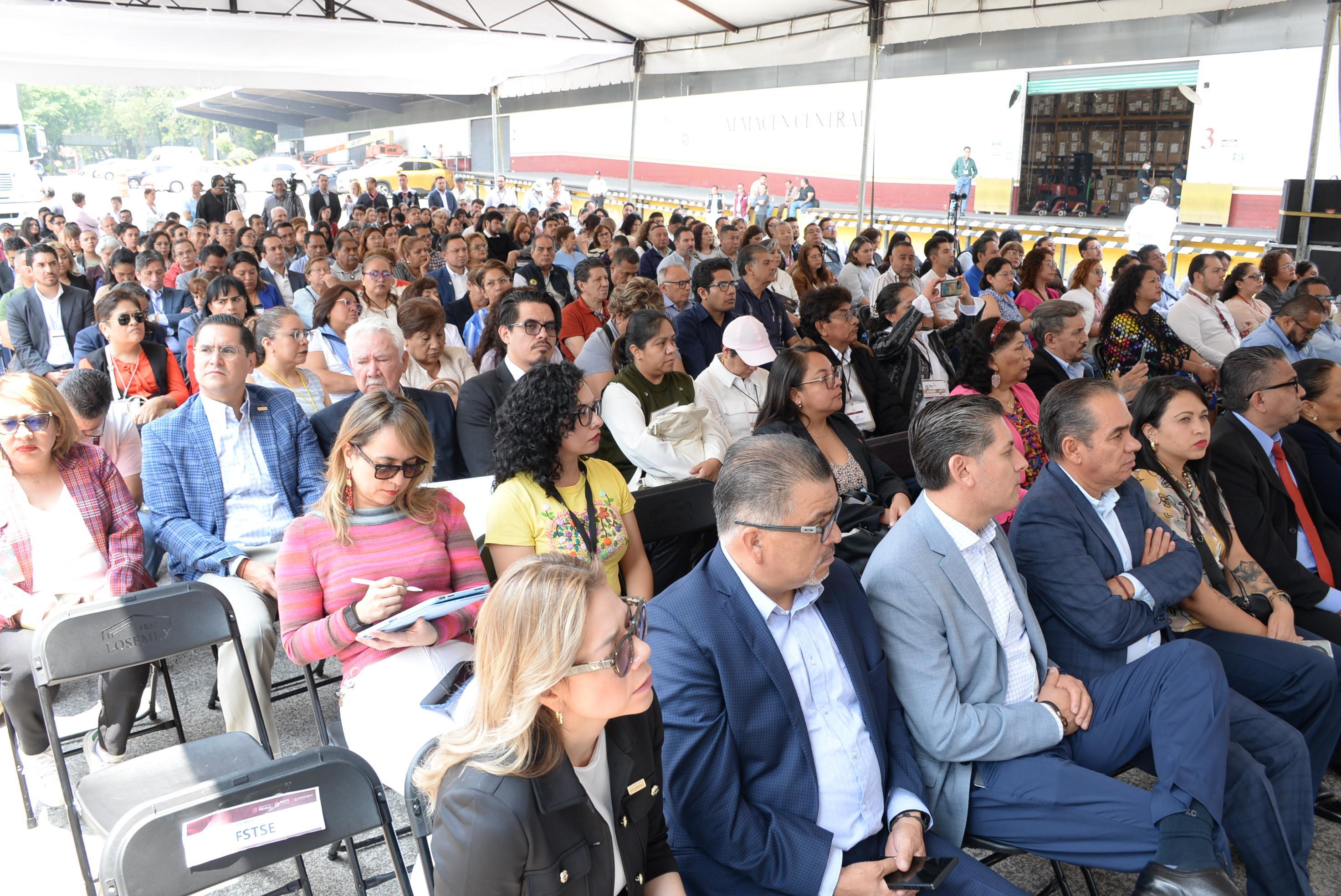 Inauguración de la Nueva Unidad de superISSSTE, en los almacenes, San Fernando No. 547